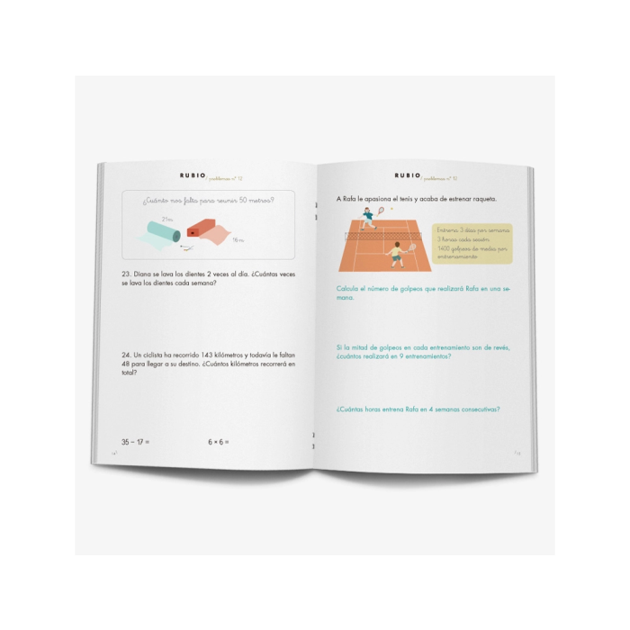 Rubio Cuaderno problemas nº 12 para el desarrollo intelectual del alumno 2