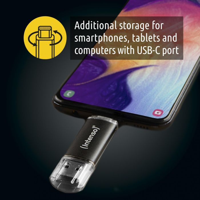 Memoria USB INTENSO Antracita 32 GB 6 Memoria USB INTENSO Antracita 32 GB 6