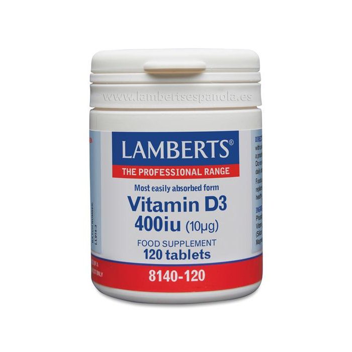 Vitamina D3, 400 Ui Vitamina D3, 400 Ui