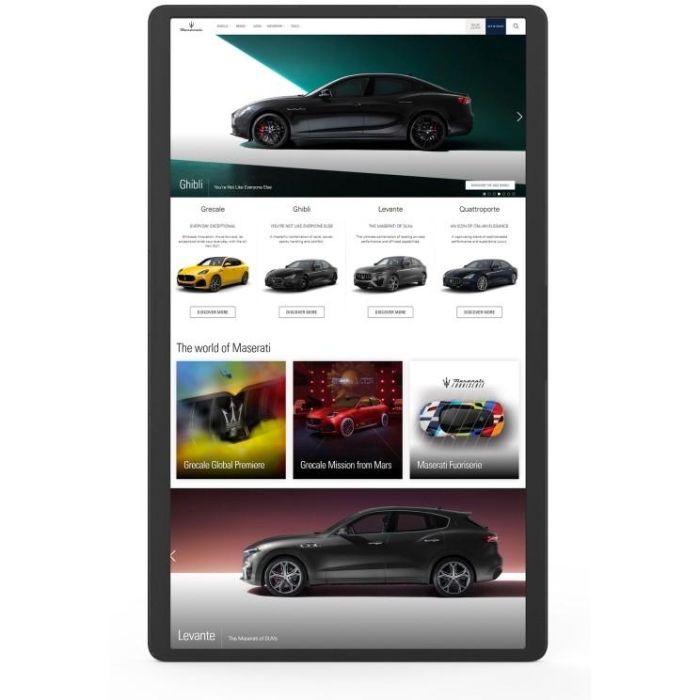 ALLNET High Performance Display 14 Zoll LTE Android 12 RK3588 NFC PoE HDMI In Farbe schwarz 2