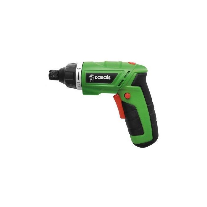 ATORNILLADOR CASALS VDSLI36AC - REVERSIBLE - 180RPM - BATERÍA LITIO - SET DE 5 PUNTAS 1 ATORNILLADOR CASALS VDSLI36AC - REVERSIBLE - 180RPM - BATERÍA LITIO - SET DE 5 PUNTAS 1
