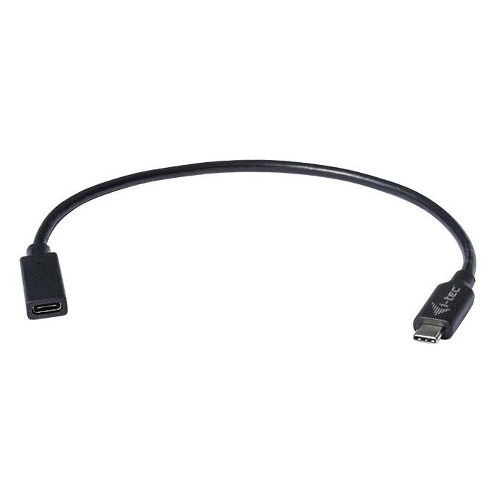 Cable USB C i-Tec C31EXTENDCBL Negro