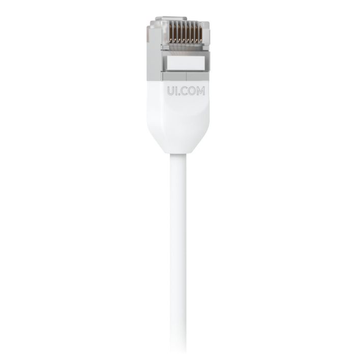 Ubiquiti 2 m, Cat 6A, up to 10 GbE, PoE++, thermoplastic elastomer (TPE), white 1 Ubiquiti 2 m, Cat 6A, up to 10 GbE, PoE++, thermoplastic elastomer (TPE), white 1