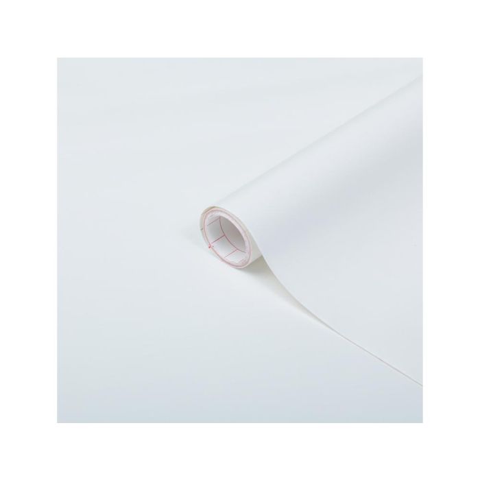 Rollo Adhesivo D-C-Fix Blanco Mate Ancho 45 cm Largo 15 Mt 1