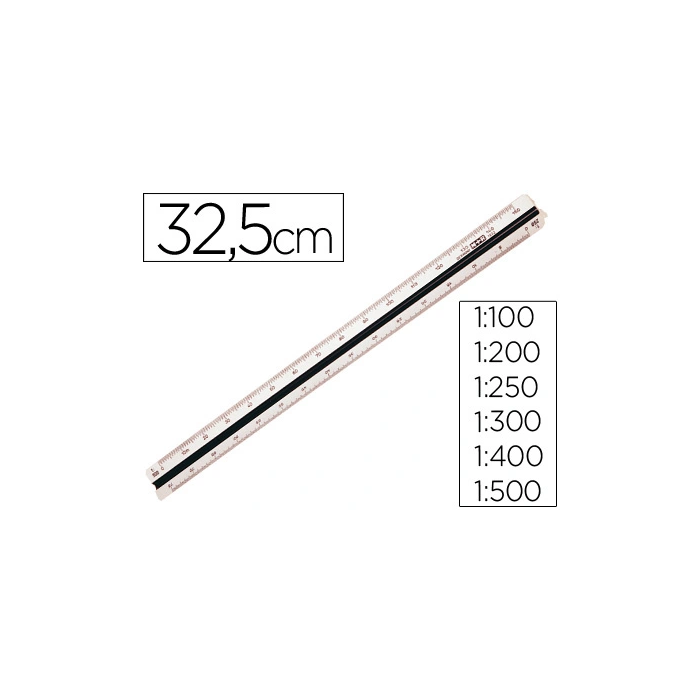 Mor Escala 1632.20 30 cm Estuche Rígido Color Blanco, Escalas 1:100-1:500 para Arquitectura 0 Mor Escala 1632.20 30 cm Estuche Rígido Color Blanco, Escalas 1:100-1:500 para Arquitectura 0