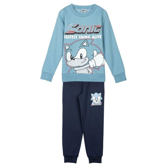Chándal Infantil Sonic Verde oscuro 0 Chándal Infantil Sonic Verde oscuro 0