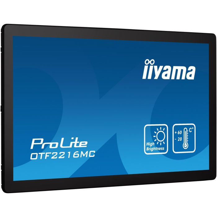 iiyama OTF2216MC-B1 Pantalla Táctil 22" Full HD LCD, Señalización Digital, 1920x1080, HDMI+DP+USB, IP65 6 iiyama OTF2216MC-B1 Pantalla Táctil 22" Full HD LCD, Señalización Digital, 1920x1080, HDMI+DP+USB, IP65 6