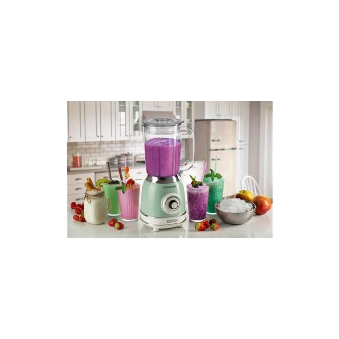 Ariete 583/04 Batidora de Vaso Vintage Verde - 4 Velocidades, Vaso de Vidrio 11 Ariete 583/04 Batidora de Vaso Vintage Verde - 4 Velocidades, Vaso de Vidrio 11