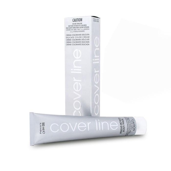 Cover Line Tinte Coloración Permanente en Crema 4.7, Cobertura 100% de Canas, 100ml 0 Cover Line Tinte Coloración Permanente en Crema 4.7, Cobertura 100% de Canas, 100ml 0