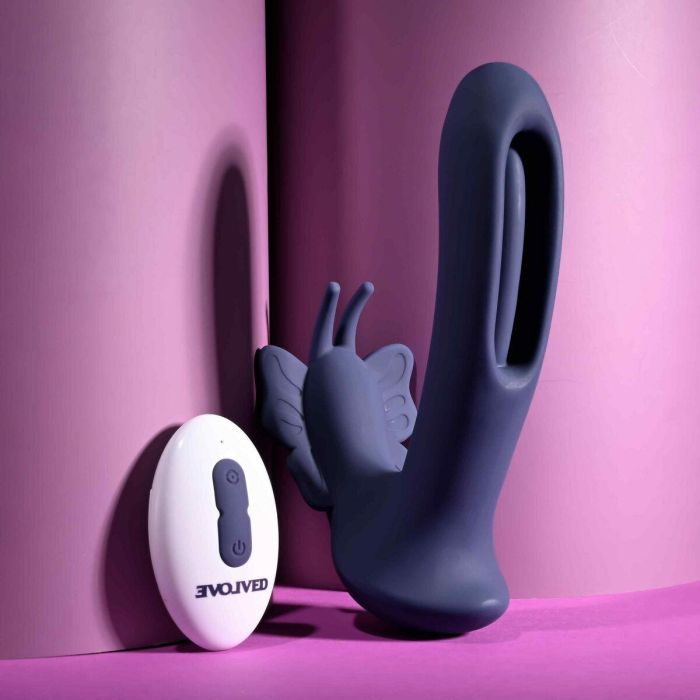 Vibrador Punto G Evolved LORD OF THE WINGS Morado 18 Vibrador Punto G Evolved LORD OF THE WINGS Morado 18