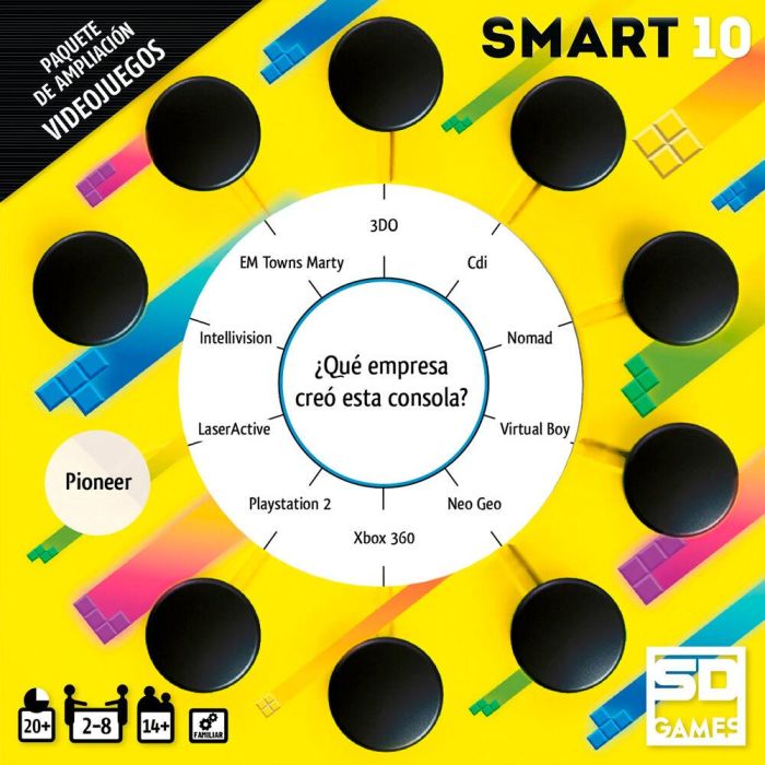 Expansion Videojuegos Juego Smart 10 español 2