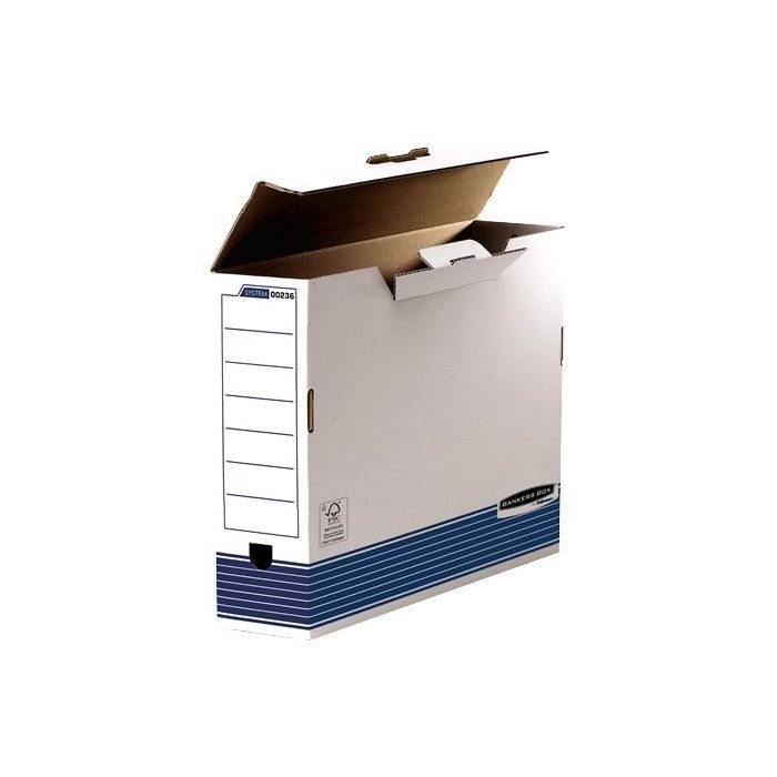 Fellowes Caja De Archivo Definitivo 100 mm A3 System Azul Fellowes Caja De Archivo Definitivo 100 mm A3 System Azul