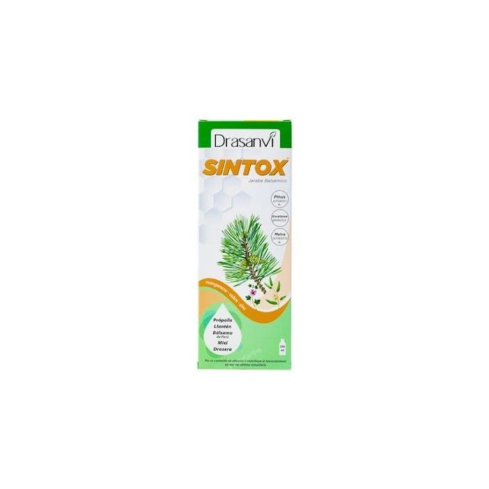 DRASANVI Sintox 250ml. Complemento alimenticio con Própolis, Vitamina C, Cobre, Zinc, Manganeso para el sistema inmunitario