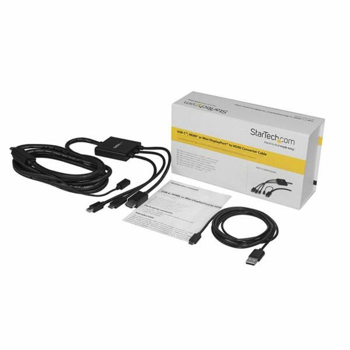 Adaptador USB C a HDMI Startech CMDPHD2HD 1 Adaptador USB C a HDMI Startech CMDPHD2HD 1