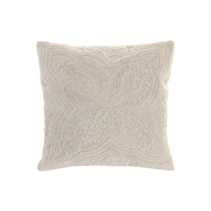 Cojin Boho DKD Home Decor Crudo 45 x 45 cm (2 Unidades) 0 Cojin Boho DKD Home Decor Crudo 45 x 45 cm (2 Unidades) 0