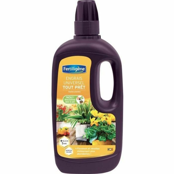 Fertiligene NF-U 42-004 Fertilizante Universal Líquido Listo para Usar Pre-diluido para Flores, Frutas y Verduras 1 L NPK 0.16-0.07-0.11 0 Fertiligene NF-U 42-004 Fertilizante Universal Líquido Listo para Usar Pre-diluido para Flores, Frutas y Verduras 1 L NPK 0.16-0.07-0.11 0