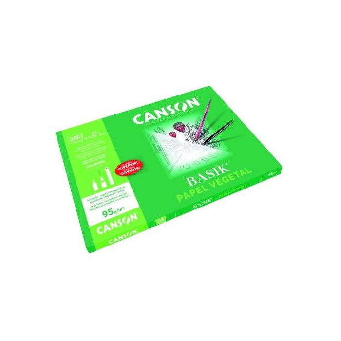 Lamina Papel Vegetal A4 95 Gr. 250 unidades
