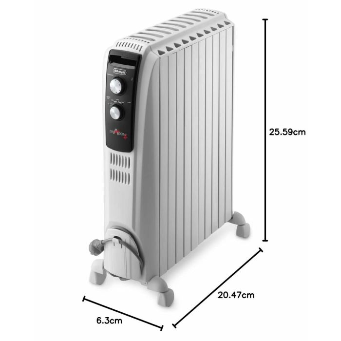 Radiador de Aceite DeLonghi DRAGON5TRD51025 Blanco 1