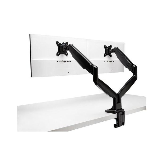 Kensington Brazo Doble de Monitor SmartFit Ajustable con un Toque para Escritorio, Abrazadera, 13"-34", Negro 3 Kensington Brazo Doble de Monitor SmartFit Ajustable con un Toque para Escritorio, Abrazadera, 13"-34", Negro 3