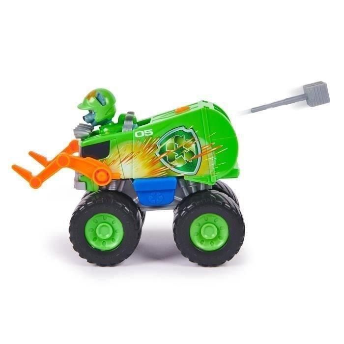 VEHÍCULO SPIN MASTER + FIGURA RUEDAS DE RESCATE ROCKY Paw Patrol 5 VEHÍCULO SPIN MASTER + FIGURA RUEDAS DE RESCATE ROCKY Paw Patrol 5