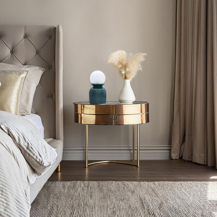 Lámpara Cerámica con Cable Nora Vinthera 11x20,5 cm 1