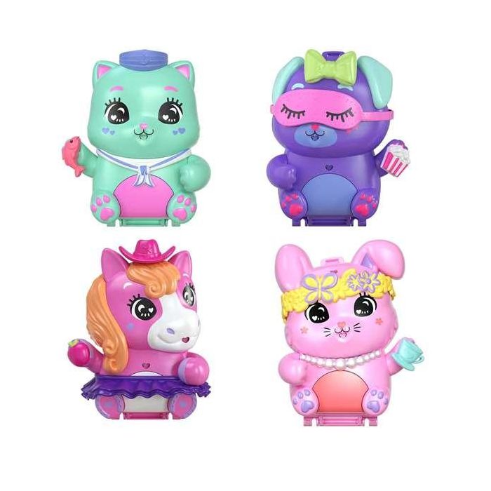 Estuche animal para mini muñecas polly pocket world. 29,20x17,80x5,70 cm - modelos surtidos 1 Estuche animal para mini muñecas polly pocket world. 29,20x17,80x5,70 cm - modelos surtidos 1