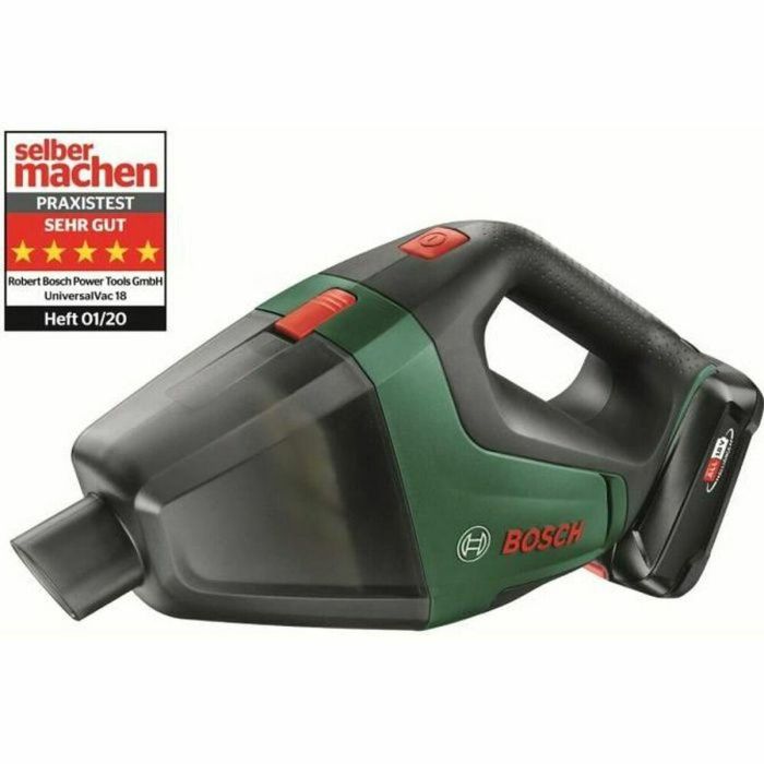 Bosch UniversalVac18 Aspirador de mano inalámbrico, 1 batería 2,5Ah, SET