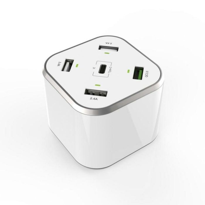 Cargador USB Aisens ASCH-5PQC-W Blanco 0 Cargador USB Aisens ASCH-5PQC-W Blanco 0