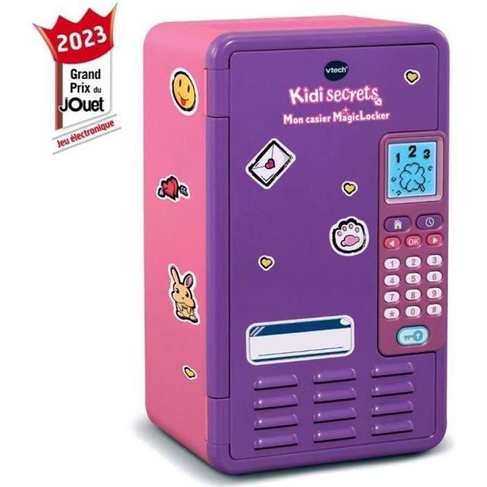 Vtech VT3417765541551 Kidisecrets - Mi Taquilla Magiclocker Rosa, Juguete Electrónico Educativo Interactivo para Niñas