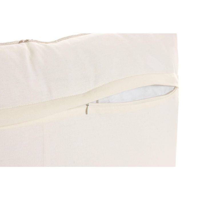 Cojin Boho DKD Home Decor Crudo Natural 30 x 50 cm (2 Unidades) 2