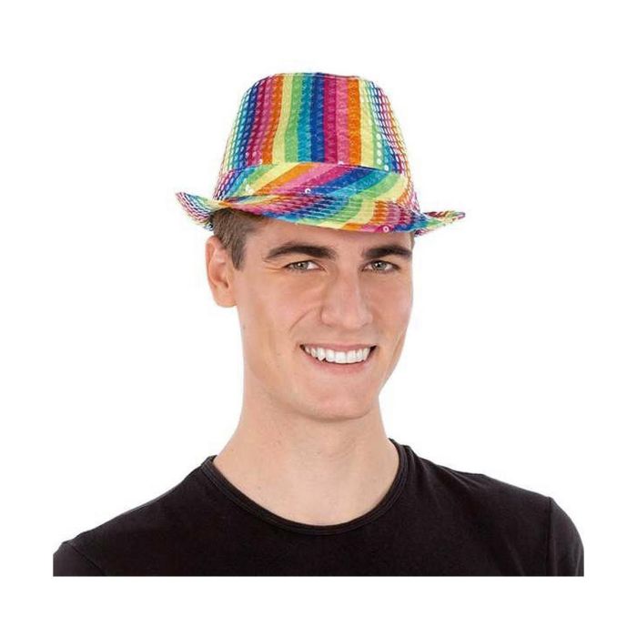 Sombrero lentejuelas rainbow t/58 4 Sombrero lentejuelas rainbow t/58 4
