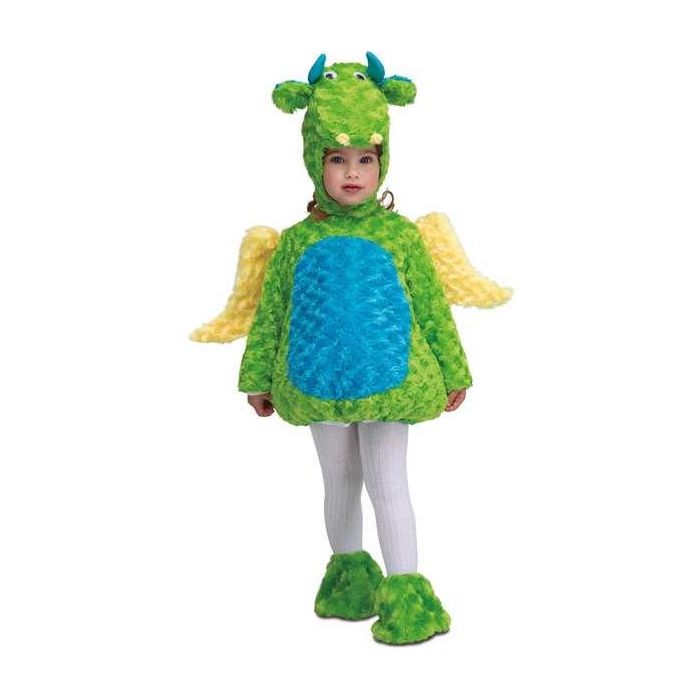 My Other Me Disfraz Bebé Dragón Peluche Talla 12-24 Meses 100% Poliéster
