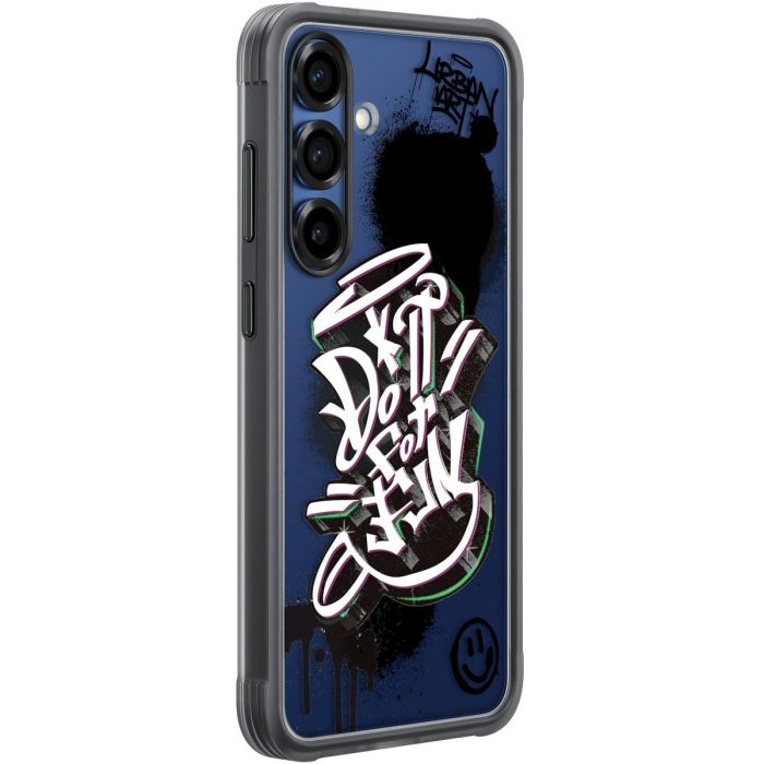 Samsung EF-JS936 Flipsuit Rugged Case para Galaxy S25+, funda protectora anti-caídas y rayones, negro/multicolor 4