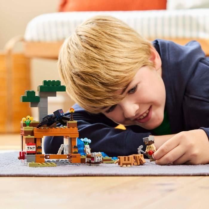 Juego de construccion la expedición a la mina del armadillo lego minecraft 4 Juego de construccion la expedición a la mina del armadillo lego minecraft 4