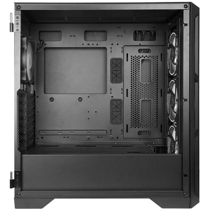 Chieftec GA-01B-TG-OP ATX Midi Tower Negro, Caja de PC para Gaming con Ventana de Cristal Templado 4