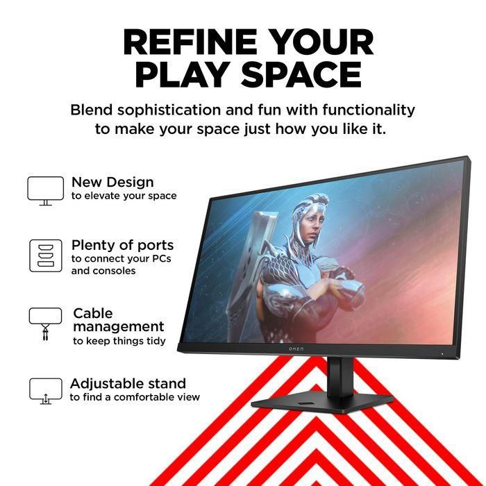 HP OMEN 27 Monitor Gaming 27 Pulgadas FHD 165Hz OMEN 27 7