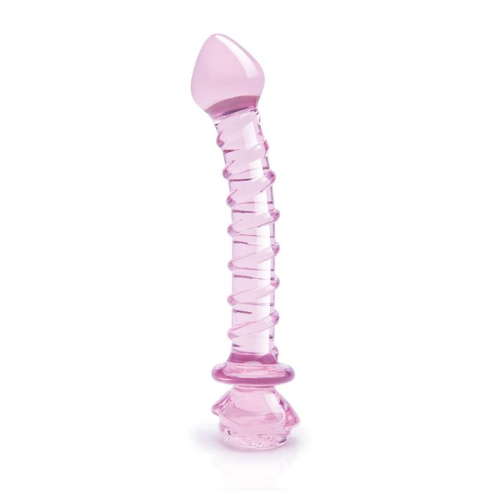 Dildo Dream Toys Glaze Glass Rosa 0 Dildo Dream Toys Glaze Glass Rosa 0