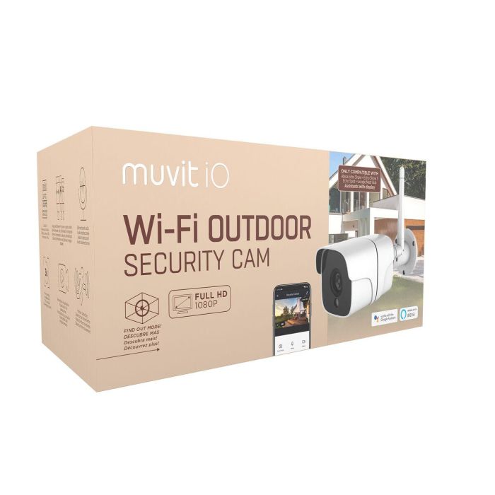muvit iO cámara de seguridad WiFi full HD 1080P Exterior 2