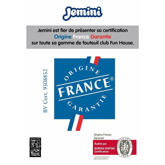 Fun House Sillón Infantil PADDINGTON FUN3700057136659 - Fabricado en Francia - 52 x 33 x 42 cm 4