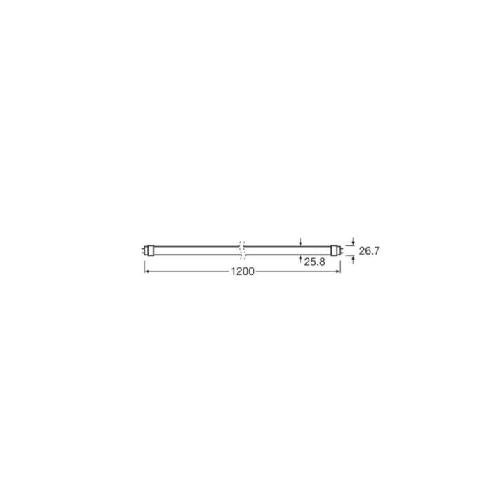 [LVE-4099854036910] Tubo LED T8 Ledvance/Osram G13 13,5W 2100Lm 4000K  190º IP20 1