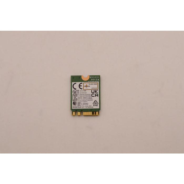 Lenovo Wireless LAN adapter, AMD RZ616 M2 model, designed for Lenovo ThinkPad devices, compatible with Windows 11. 2 Lenovo Wireless LAN adapter, AMD RZ616 M2 model, designed for Lenovo ThinkPad devices, compatible with Windows 11. 2