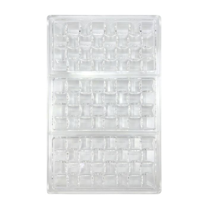 Quttin Molde Para Chocolate Surtido 17.5 cm Ancho x 2.5 cm Alto x 27.5 cm Largo (12 Unidades)