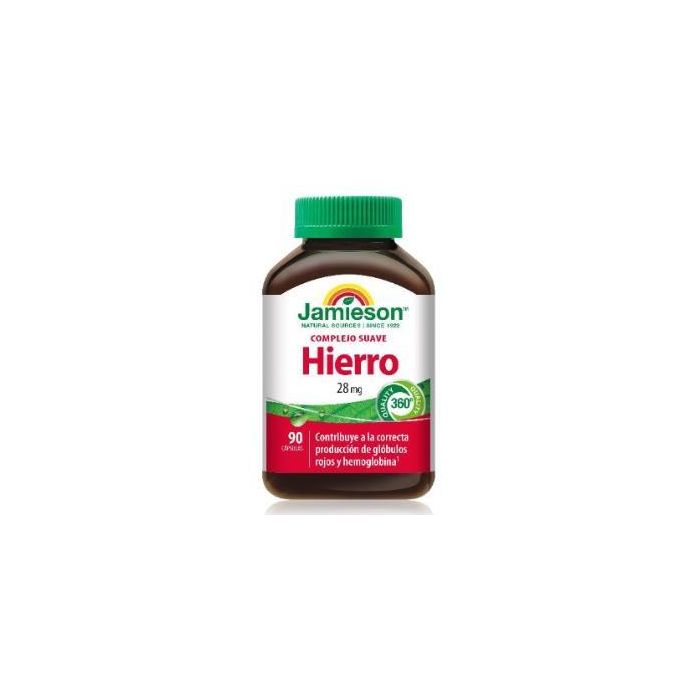 Hierro Complejo Suave 28Mg. 90Cap.