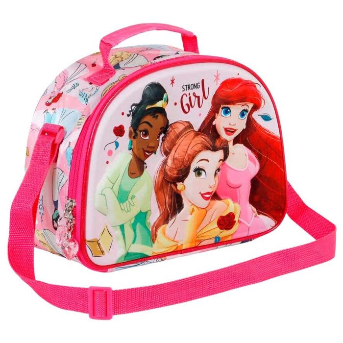 Bolsa portameriendas 3D Strong Princesas Disney 2 Bolsa portameriendas 3D Strong Princesas Disney 2