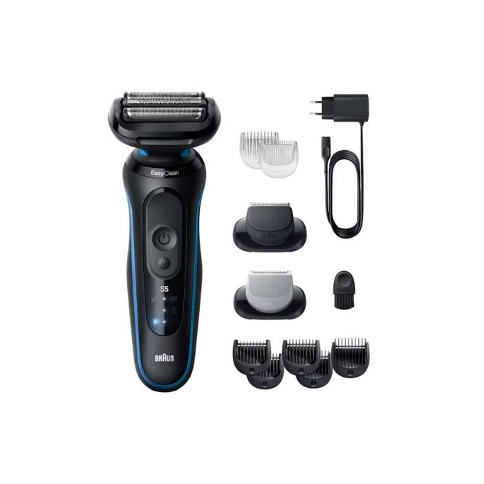 Braun Afeitadora Series 5 52-B1650S con Batería de Iones de Litio y 2 Accesorios para Afeitado Húmedo/Seco 1 Braun Afeitadora Series 5 52-B1650S con Batería de Iones de Litio y 2 Accesorios para Afeitado Húmedo/Seco 1