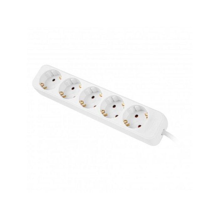 Regleta Enchufes 5 Tomas Schuko Lanberg 1,5 m Blanco 0 Regleta Enchufes 5 Tomas Schuko Lanberg 1,5 m Blanco 0