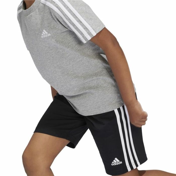 Conjunto Deportivo para Niños Adidas Little Essentials 3 Bandas 1