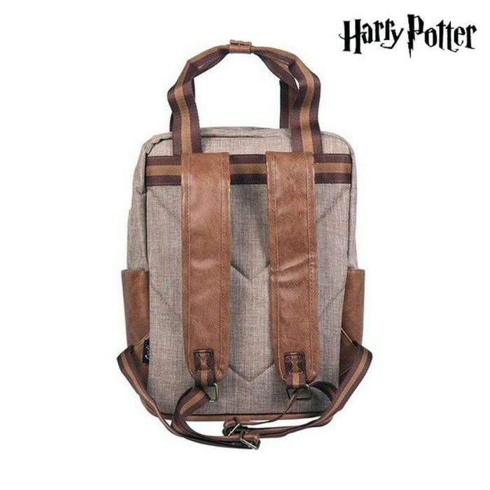 Cerdá Mochila Urbana Casual Harry Potter Marrón Poliéster/PU, Ideal Adultos y Jóvenes, Medidas 34x8x40 cm 7 Cerdá Mochila Urbana Casual Harry Potter Marrón Poliéster/PU, Ideal Adultos y Jóvenes, Medidas 34x8x40 cm 7