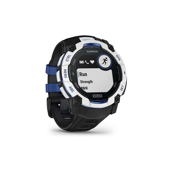 Garmin Instinct 3 Solar GPS Reloj Inteligente para Deporte 50mm Blanco Unisex con Carga Solar y GPS 6