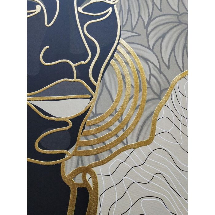 Lienzo DKD Home Decor Poliestireno Lienzo 84 x 4,5 x 123 cm 2